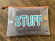 Load image into Gallery viewer, Customizable Water-Resistant Zipper Bag
